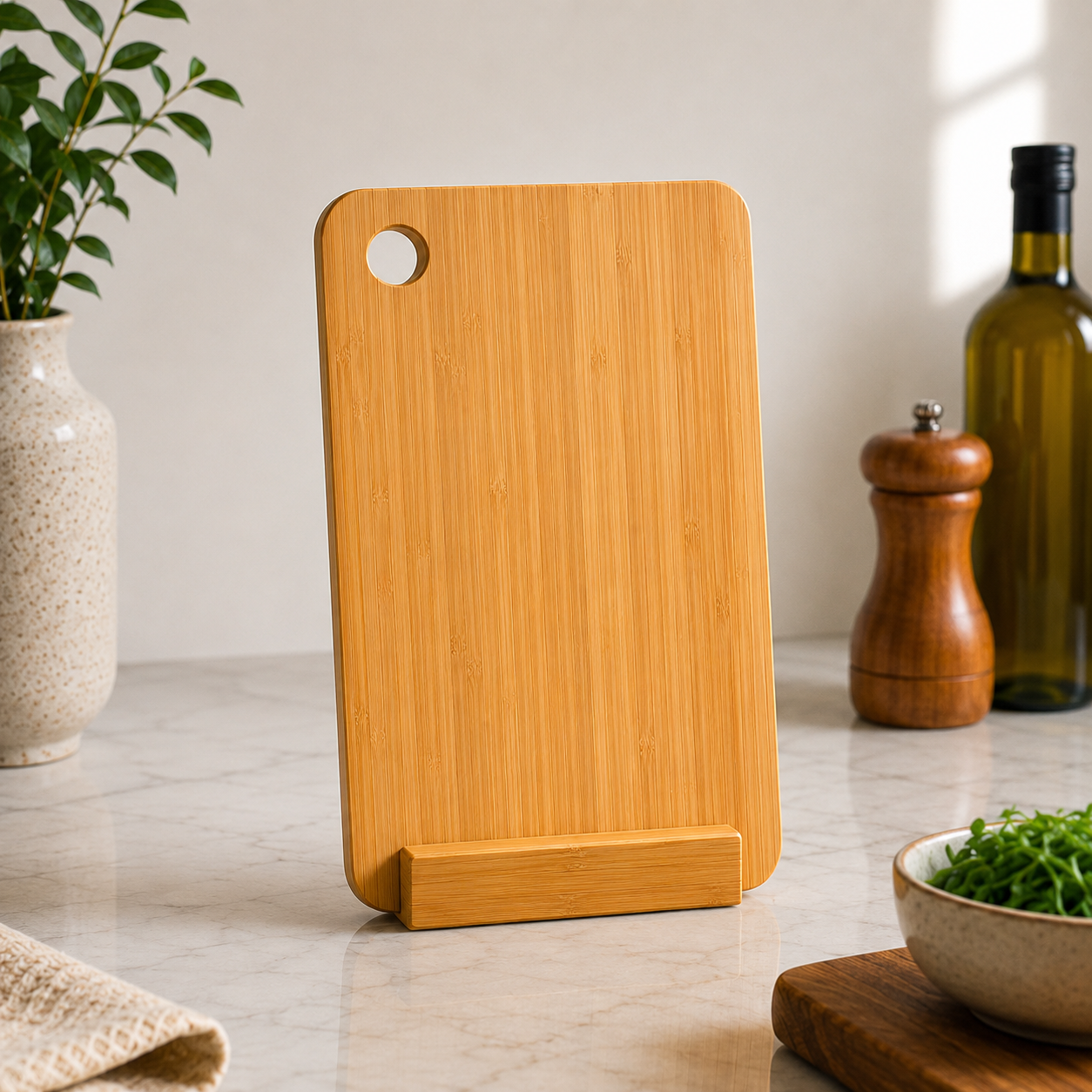 Small Bamboo Chopping Board | Wooden Chopping Board | Microplastic-Free