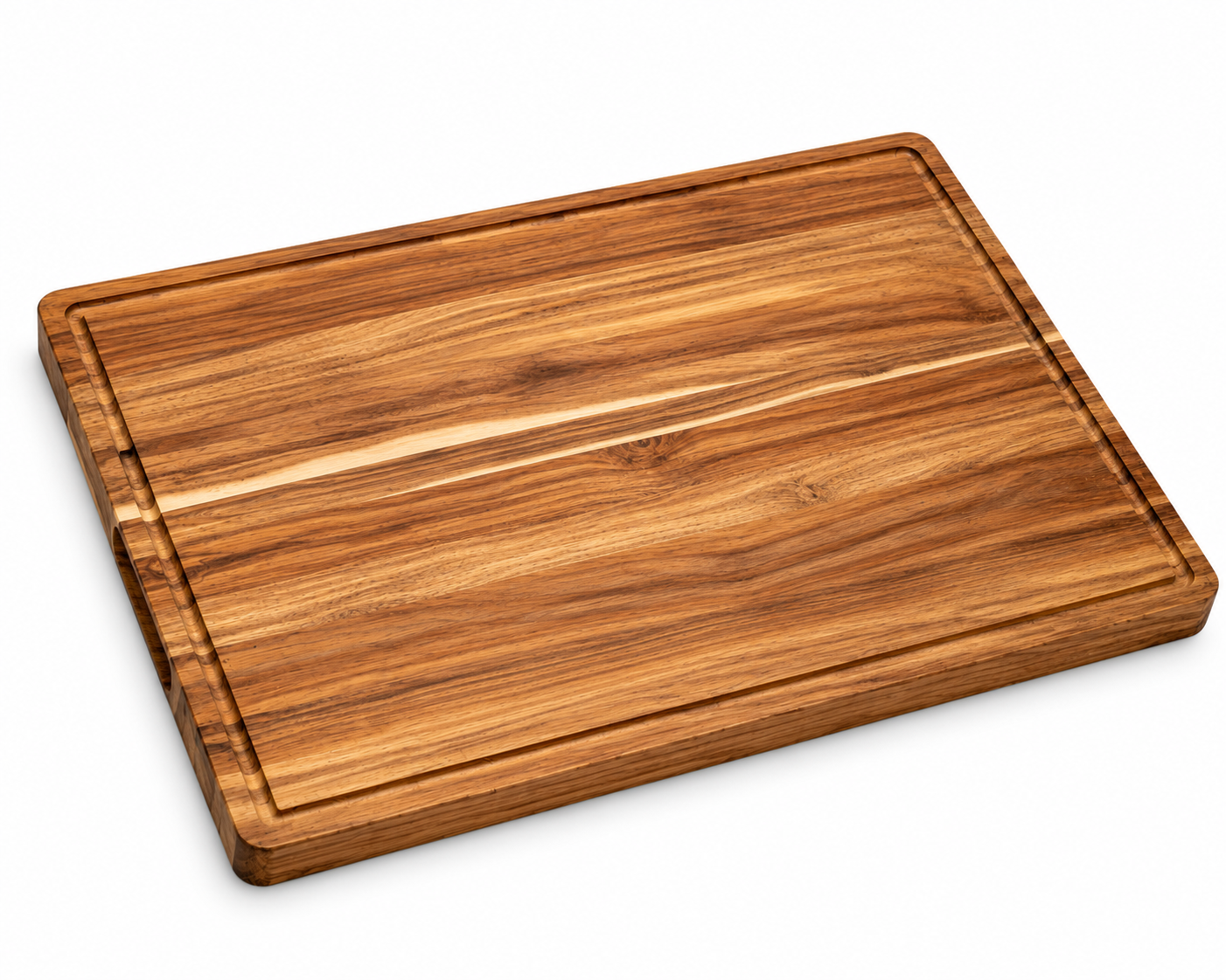 Acacia Charcuterie Board - Wooden Cheese Board & Grazing Serving Board with Handle