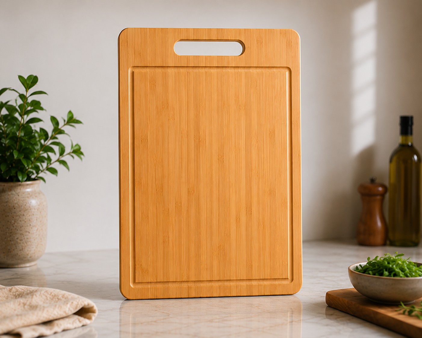 Medium Wooden Chopping Board | Microplastic-Free | Clean Cut Boards