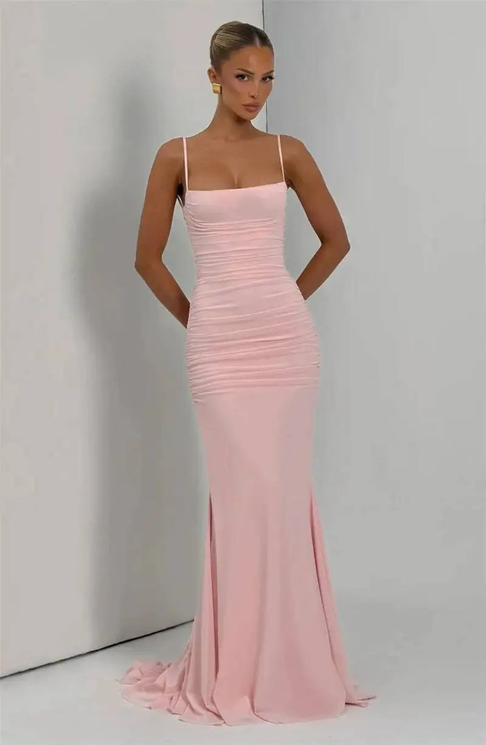 Celeste Maxi Dress Pink