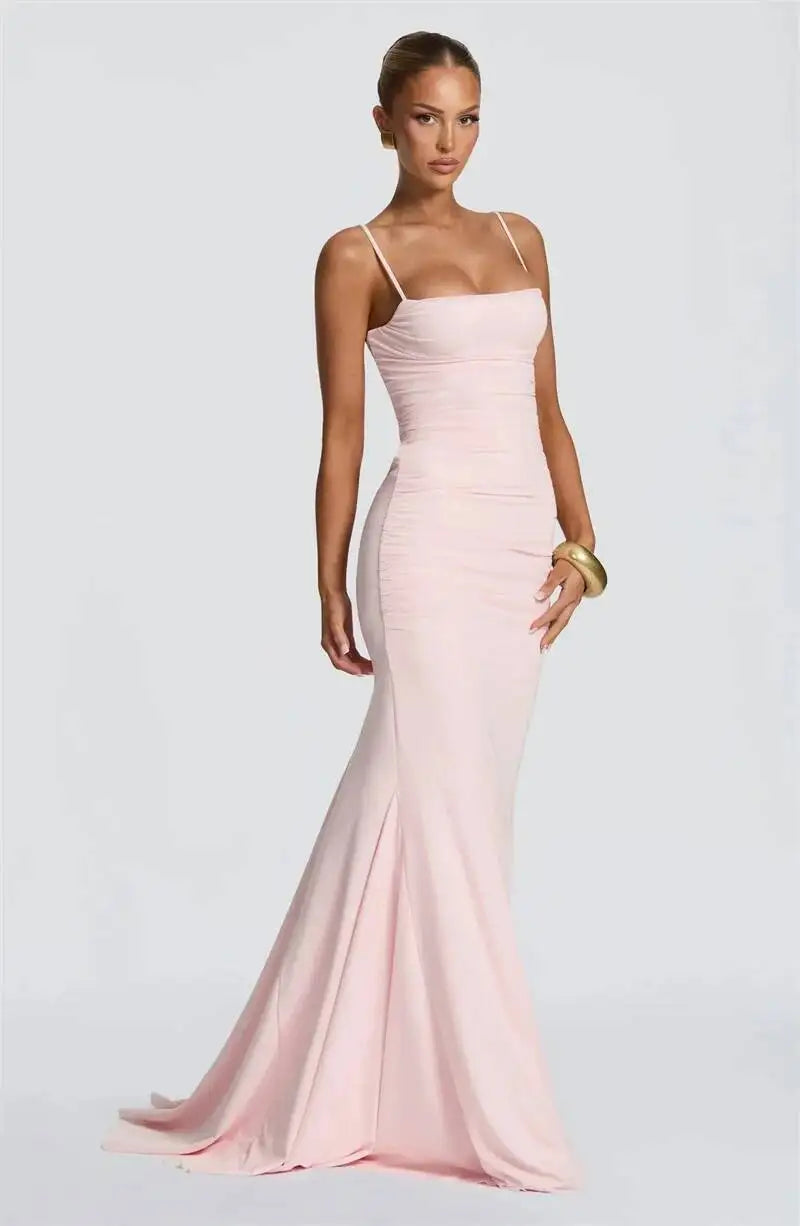 Celeste Maxi Dress Pink