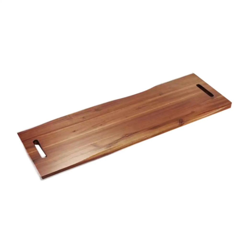Charcuterie Board - Extra Large Wooden Cheese, Grazing & Serving Board with Handles, 91cm x 27cm