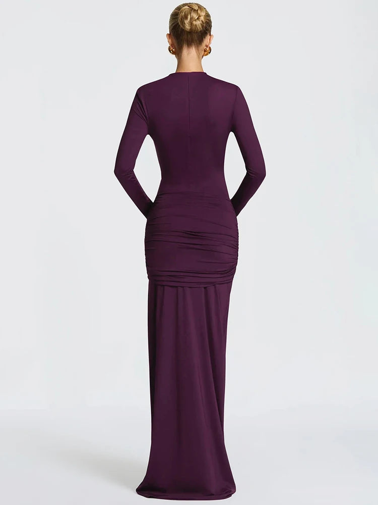 Amalfi Crochet Maxi Dress
